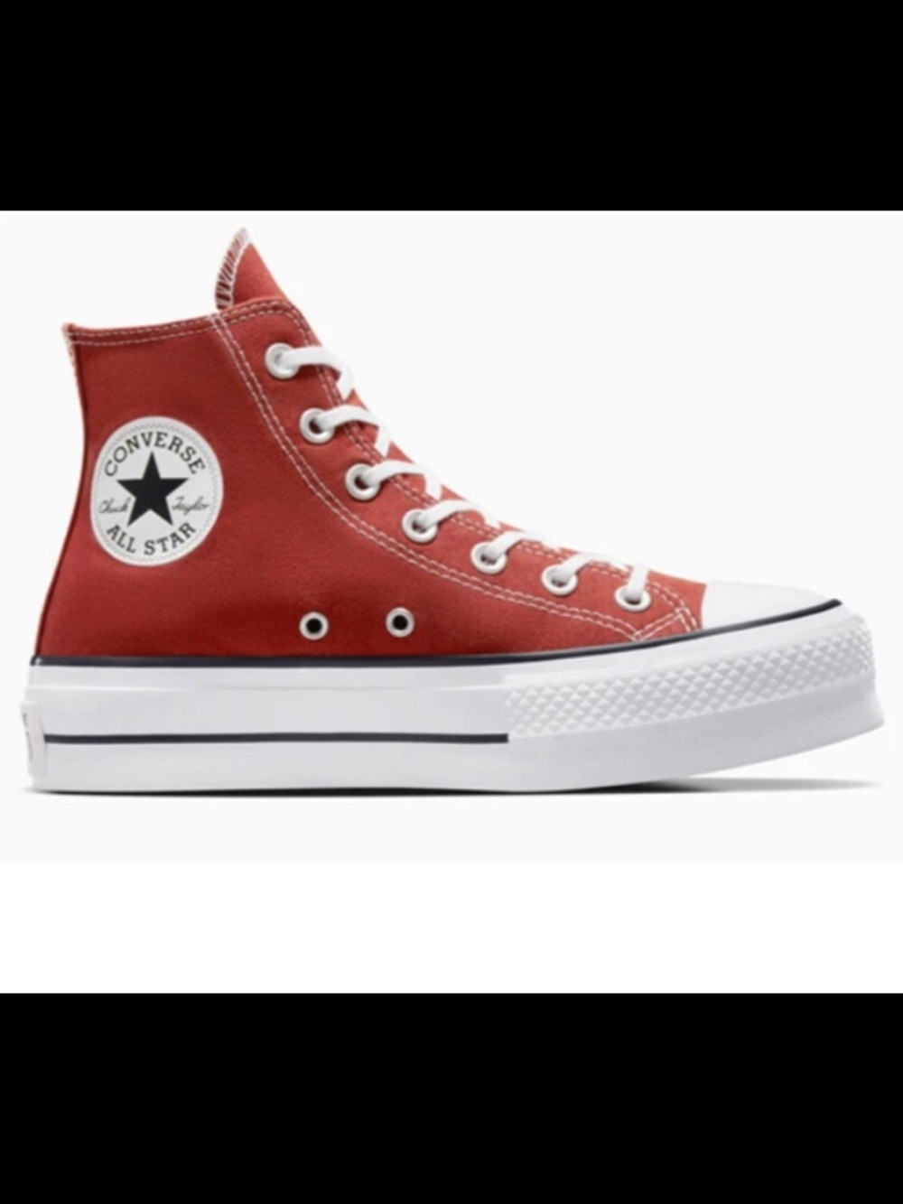 GREAT CONDITION!CONVERSE CHUCK TAYLOR ALL STAR LIFT PLATFORM RITUAL RED SIZE 8.5